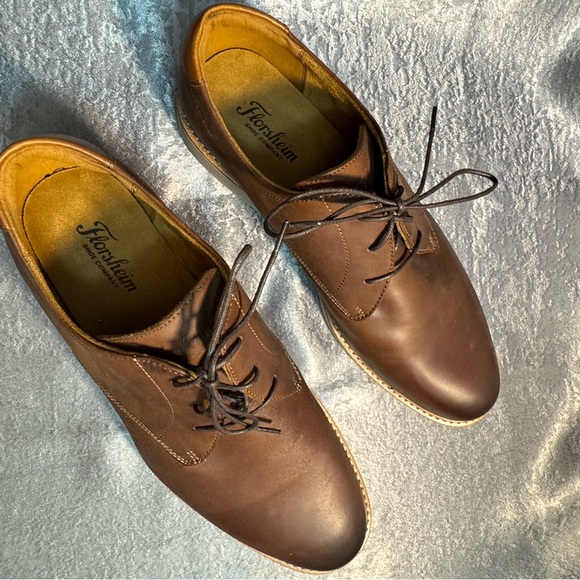 Florsheim Dark Brown Leather Oxfords
